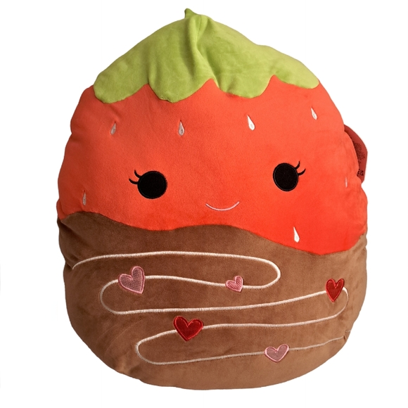 Scarlet The Chocolate Covered Strawberry 20" Squishmallow - Picture 1 of 7